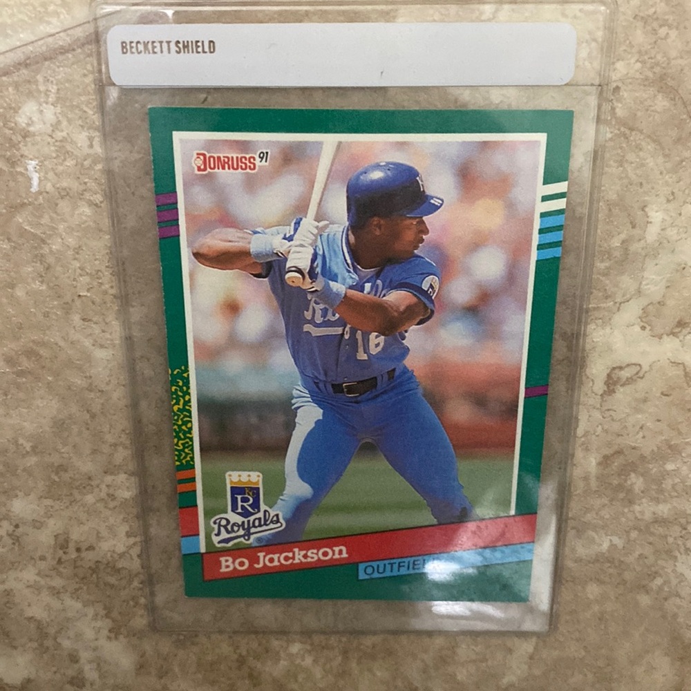 🔥1990 #632 Donruss Bo Jackson Error Card🔥